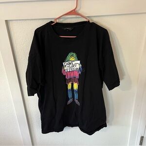 Teddy Fresh by Hila Klein Men's XXL Don't Hurt My Feelings T-shirt